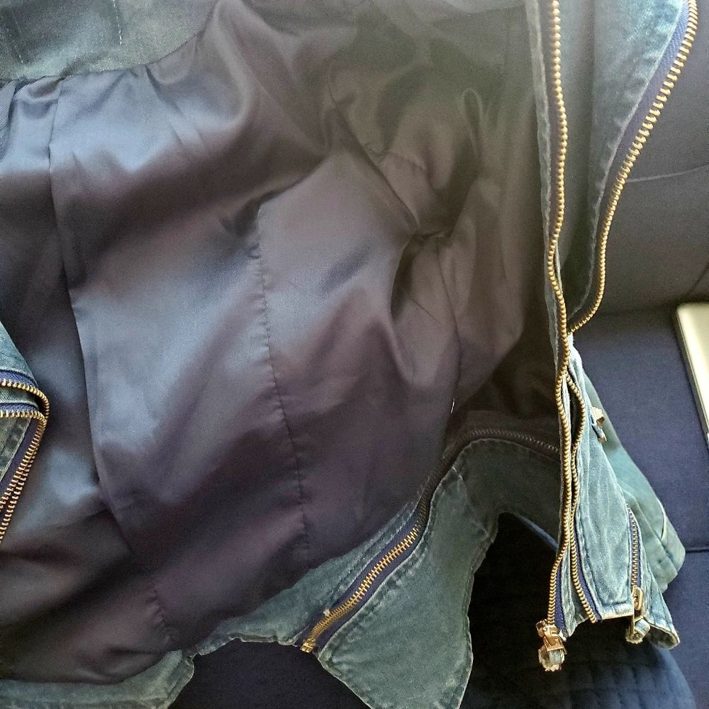 Rock N Roll one of a kind demin jacket! - Picture 5 of 5